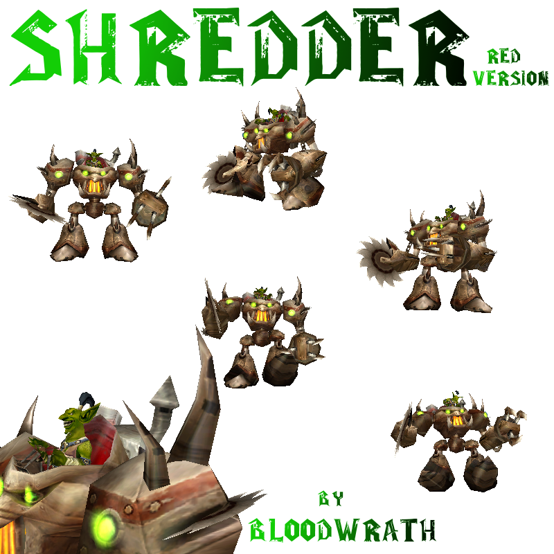 BloodWrath Redemption - Shredder Goblin+Goblin ShredderRedVersion