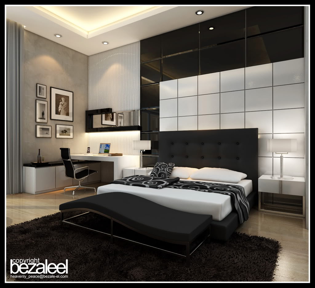 Design Interior, Landscape, Building, Works and Image Residential-bedroom