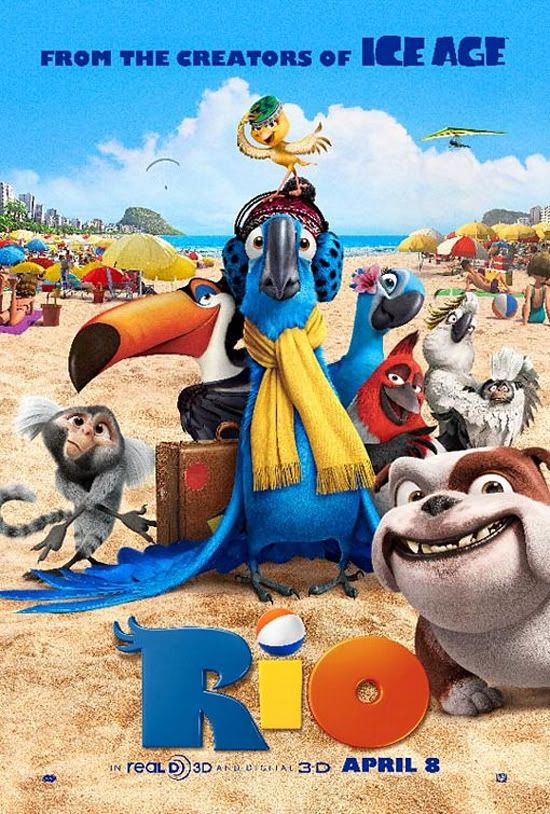 حصريا :: فيلم الأنيمى والمغامرة الكوميدى :: Rio 2011 :: بجودة BRRip :: مترجم Rio