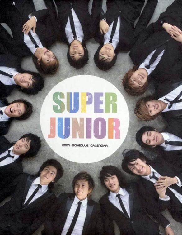 [PIX] 2007 Super Junior Planner / Calendar Pictures Cover