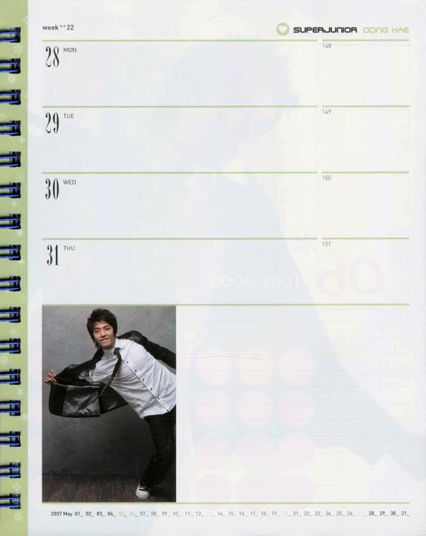 [PIX] 2007 Super Junior Planner / Calendar Pictures ScanImage043