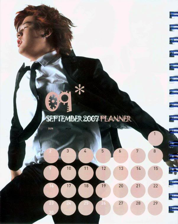 [PIX] 2007 Super Junior Planner / Calendar Pictures ScanImage062