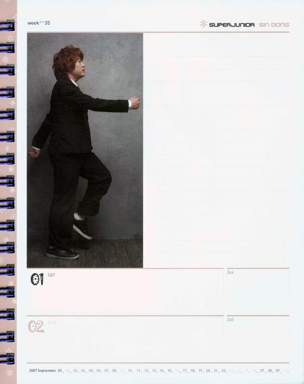 [PIX] 2007 Super Junior Planner / Calendar Pictures ScanImage063