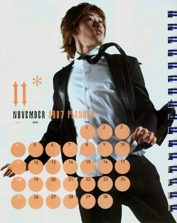 [PIX] 2007 Super Junior Planner / Calendar Pictures ScanImage074