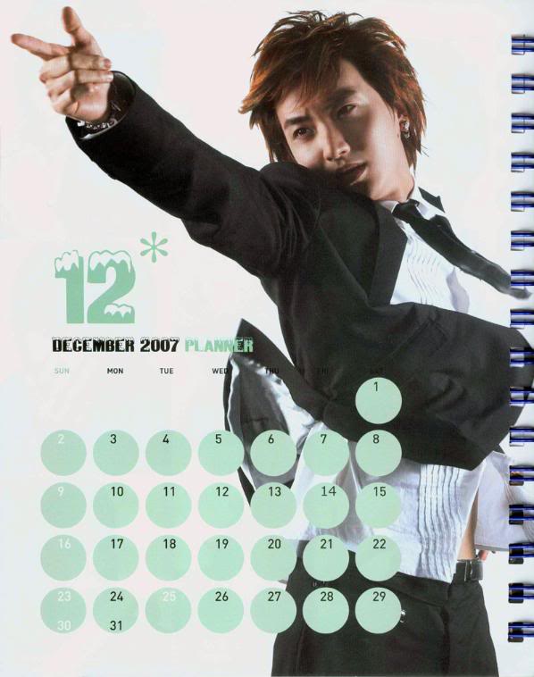 [PIX] 2007 Super Junior Planner / Calendar Pictures ScanImage080