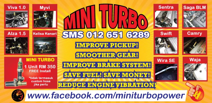 [wts] MINI TURBO : TERBAIK Tambah Pickup & Jimat Minyak Untuk Kelisa, Kenari, Viva, Myvi, Alza!!! - Page 6 Mini-cover-03062013-415PX_zps0d42dfbc