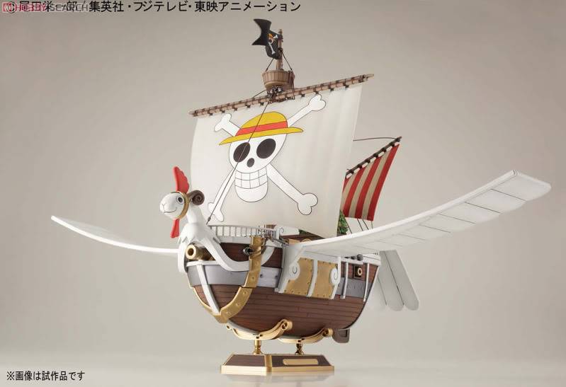 [Lançamento] Going Merry flying Model (Plastic model)  10146355a