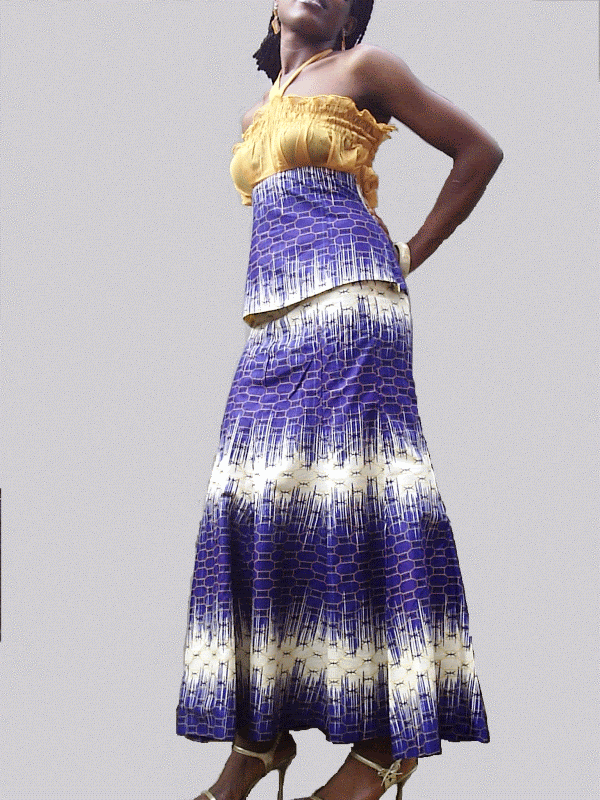 STYLES--AFRICAN DRESS COLLECTION #2 Africkchiffonmicful