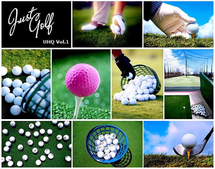 Just Golf (vol. 1) UHQ Stock Photos JustGolfV1