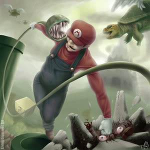 Video Game Fanart Mario_Brothers_Fanart_by_living_oxy