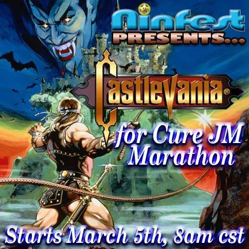 Castlevania for Cure JM Marathon Castlevaniamarathon