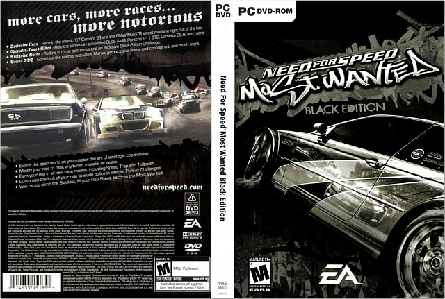 اللعبة الخطيرة Need For Speed Most Wanted Black Edition كاملة Nfsmwbe