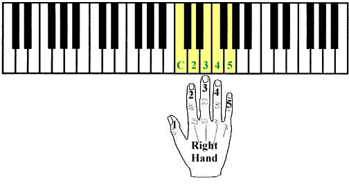 تعلم الأورغ للمبتدئين خطوة بخطوة Piano8-1