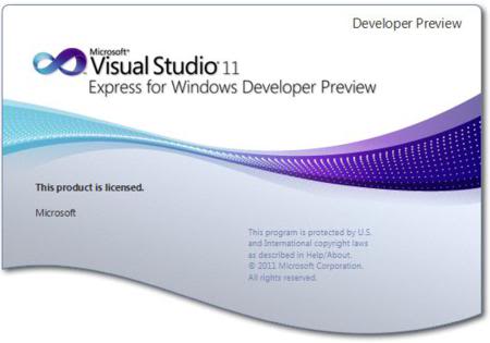 Microsoft Visual Studio 2011 DEVELoPer Preview A-22