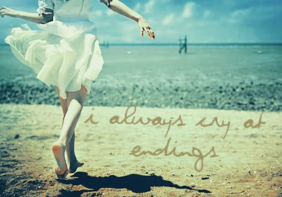 i always cry at endings Reklama