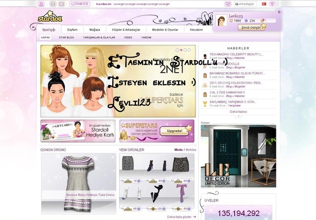 2NE1 Stardoll'da Adsz1ga