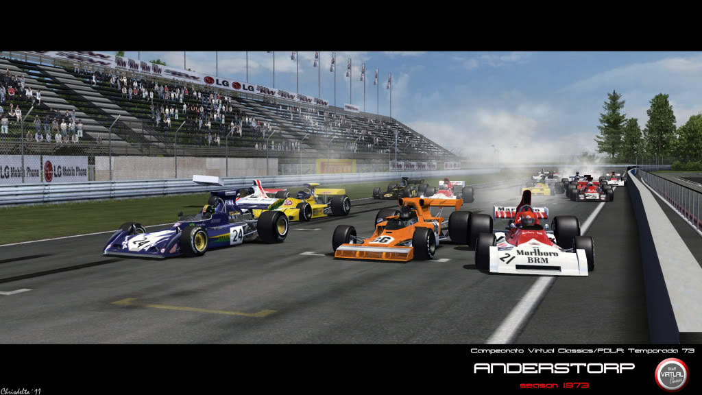 Screenshots Campeonato F1 Seven 1973 VtCl Anderstorp