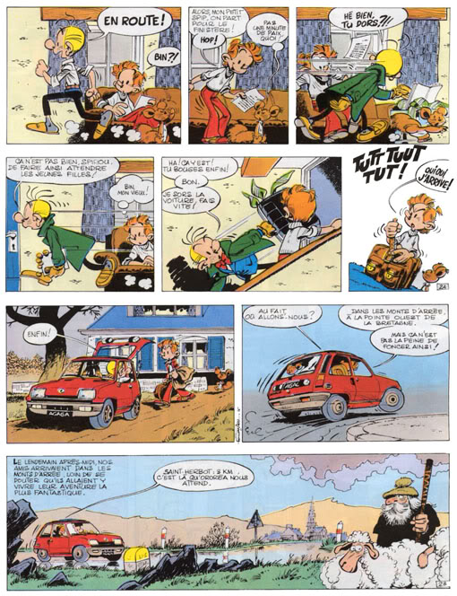 La Etapa de Fournier en Las Aventuras de Spirou y Fantasio C0Fournier19c