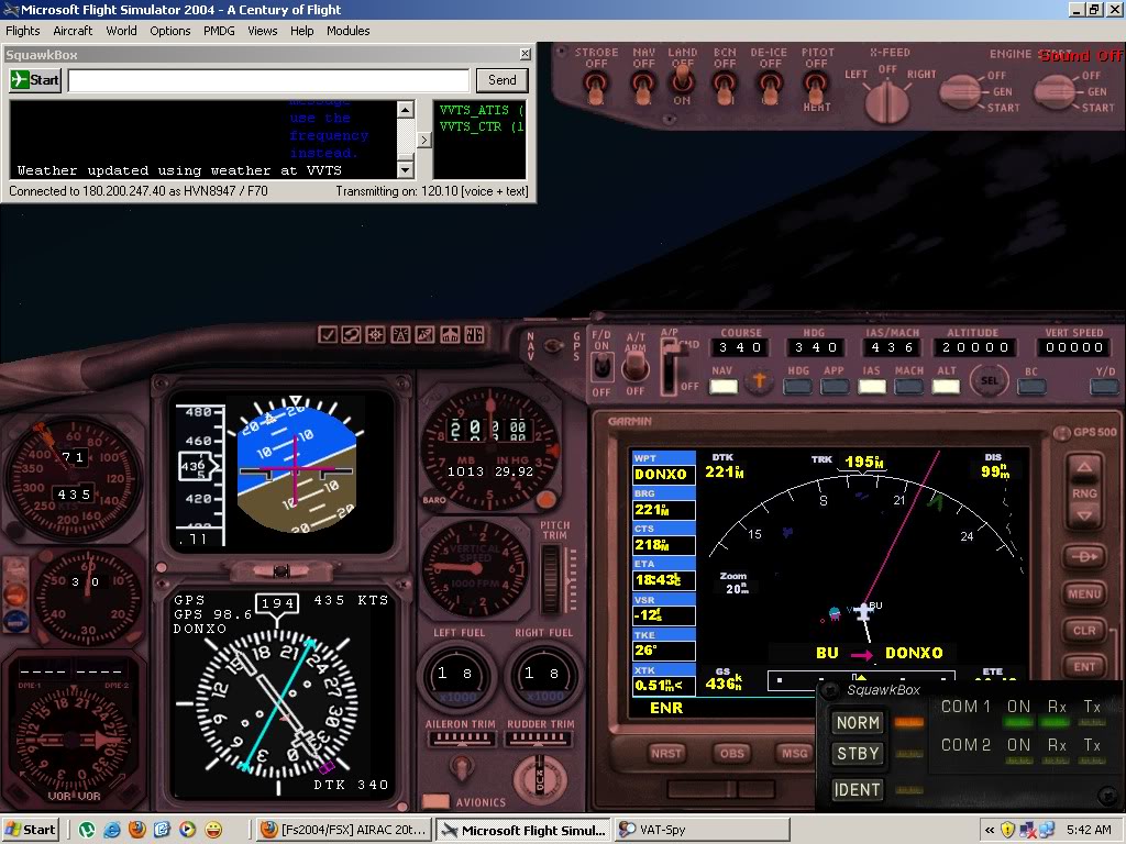Phương pháp bay tự động theo GPS như FMC FMC3
