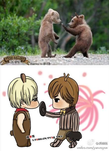 [Tổng hợp] Chibi và Fanart YunJae  398926_179057345556298_841245935_n