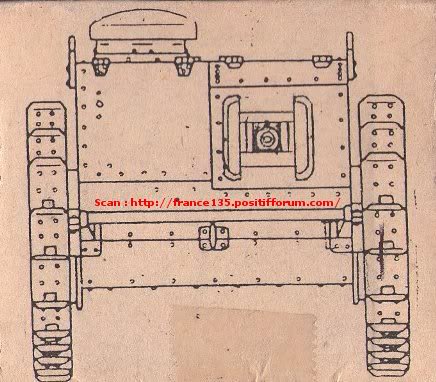 Ford 2 Men Tank-Ford 3 Tons (1918-1930). 1/35e.  US3TONTANK004