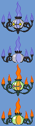 No. 000's Field Work:  Unova's Inhabitants Chandelure-1