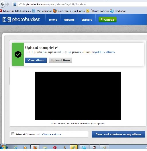 Como subir una imagen al foro Photbucket4