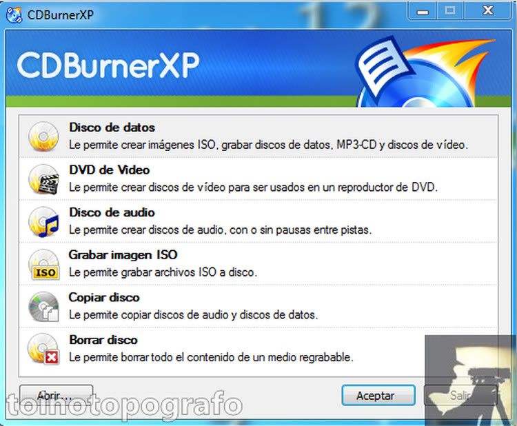 Español - CDBurnerXP Pro v4.4.0.2838 Ml Español Portable Cdburner