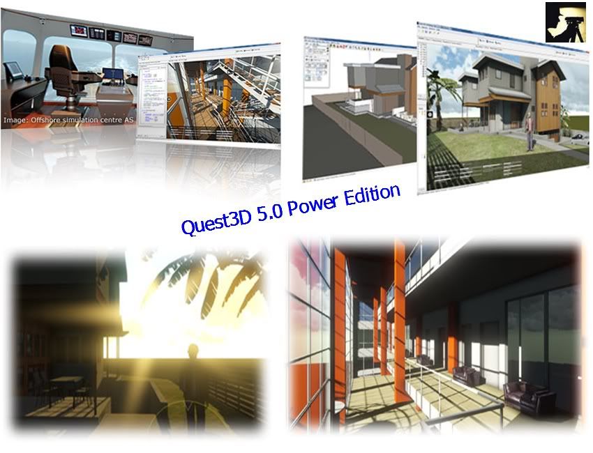 Quest3D 5.0 Power Edition (x86/x64) Quest3d5power