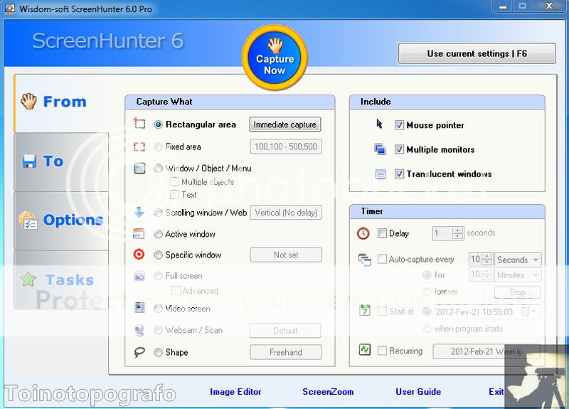 ScreenHunter Pro 6.0.813 Portable  Screenhunter6