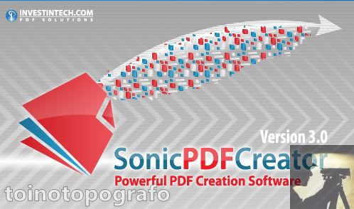 Sonic PDF Creator 3.0 Portable Sonicpdfcreator