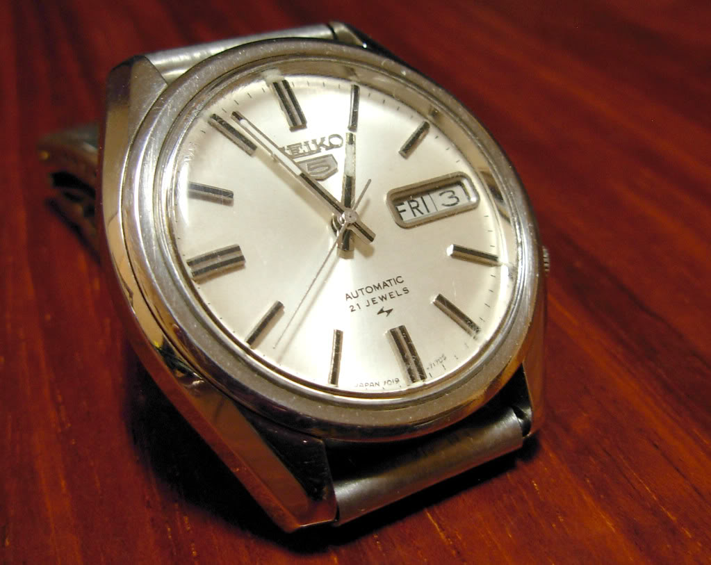 Seiko - Révision d´un Seiko 5-7019A Seiko5-30