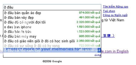 Người Việt tìm gì nhiều nhất trên Google ???? G10