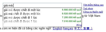 Người Việt tìm gì nhiều nhất trên Google ???? G16