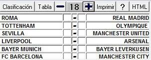 Calendario Liga 1 Jornada18