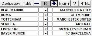 Calendario Liga 1 Jornada6