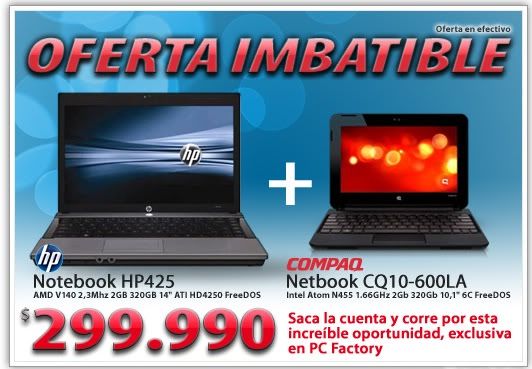 Notebook + Netbook de PCFactory. Sinttulo-1