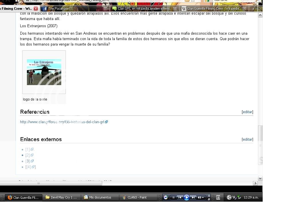 Clan GRL en wikipedia,ayuden a terminarlo CLAN4