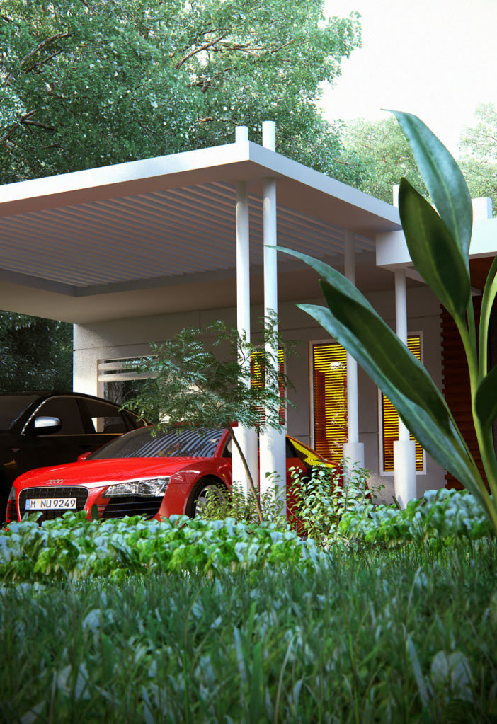 Modern House(update with setting, post pro tutorial,grass scatter tutorial) - Page 2 DOF4