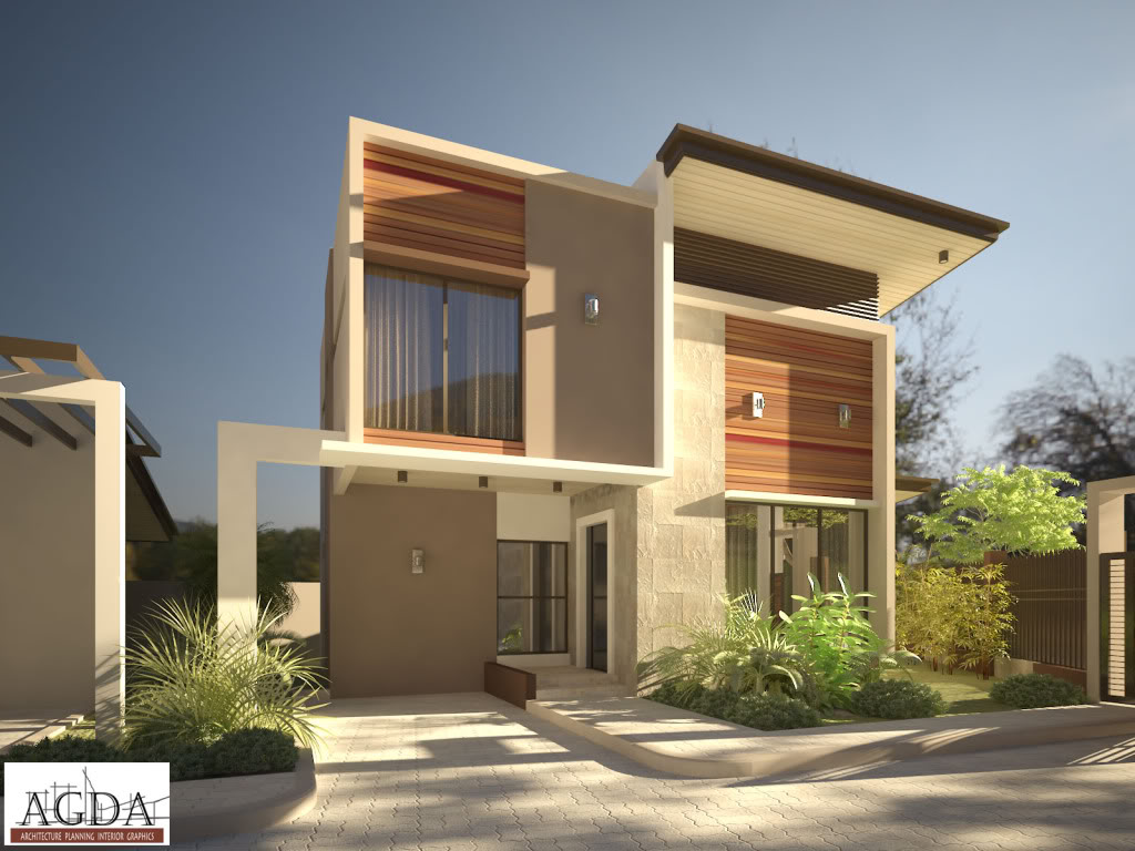 Residential exterior(updated with vray sky) 2-storey-bldg-A-for-upload