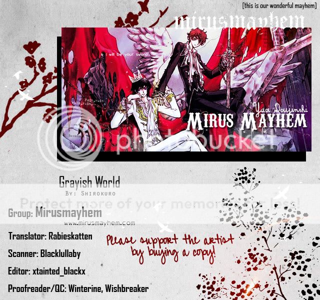 [ D-Grayman Doujinshi ] Grayish World Mirusmayhem-Credits-Page