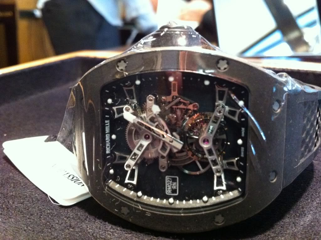 nadal - News : Richard Mille Tourbillon RM 027 Rafael Nadal - Page 4 IMG_2845