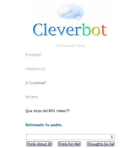 cleverbot para echar algunas risas Creverbot