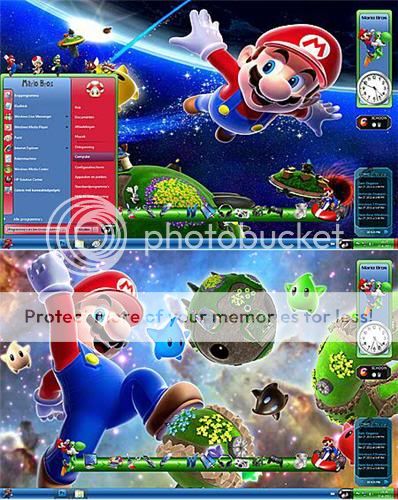 Mario Bros Theme For Win7. Screen-1