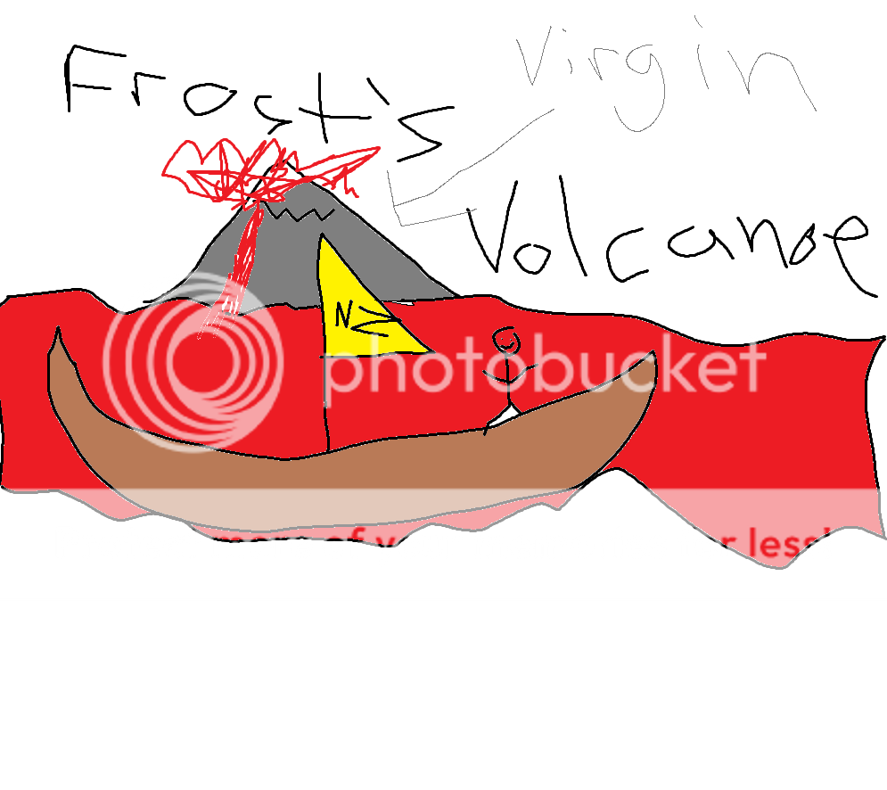 Volcanoe just erupted here Untitled