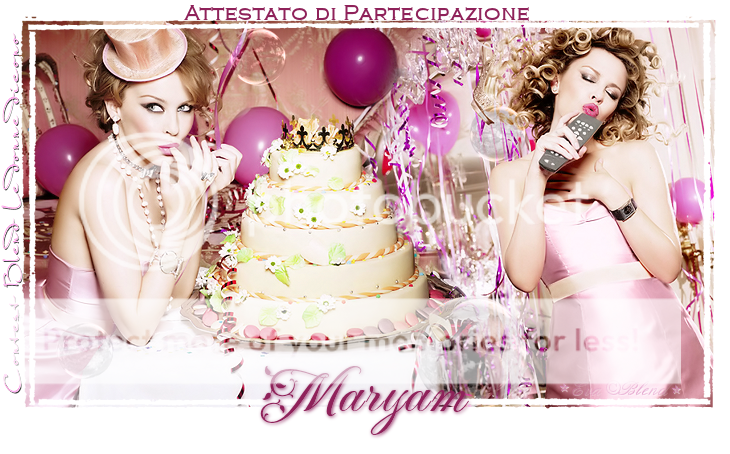 Premiazione blend Dicembre Maryam