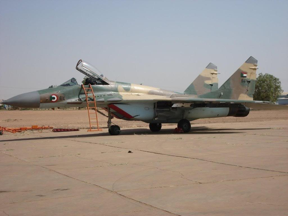 Armée Soudanaise Sudan-Mig29