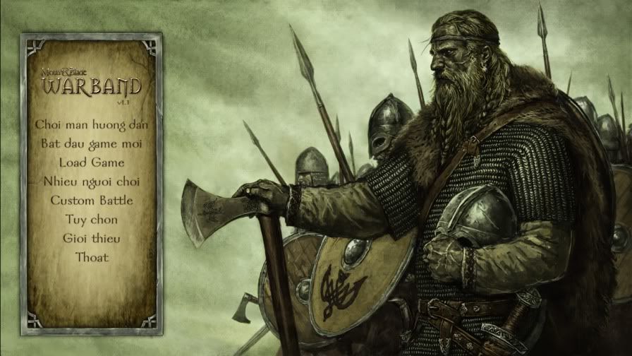 [Patch Việt hóa] Mount and Blade: Warband Menu