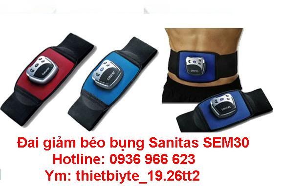 Đai giảm béo thông minh Sanitas SEM 30 tạo eo thon săn chắc - Call: 0936 966 623 Aigimmbngsem30em30