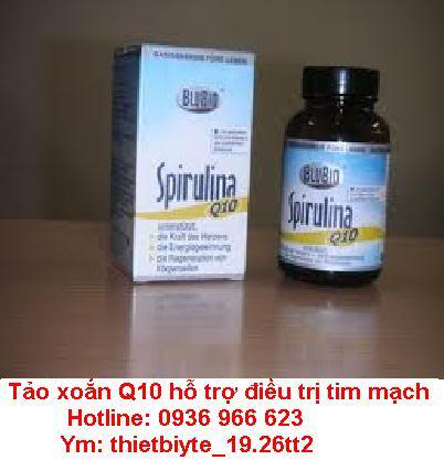 Tảo Spirulina Q10 hỗ trợ điều trị bệnh tim mạch, giảm lão hóa - Call: 0936 966 623 ToxonQ10